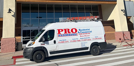 Pro Plumbing service professional at work